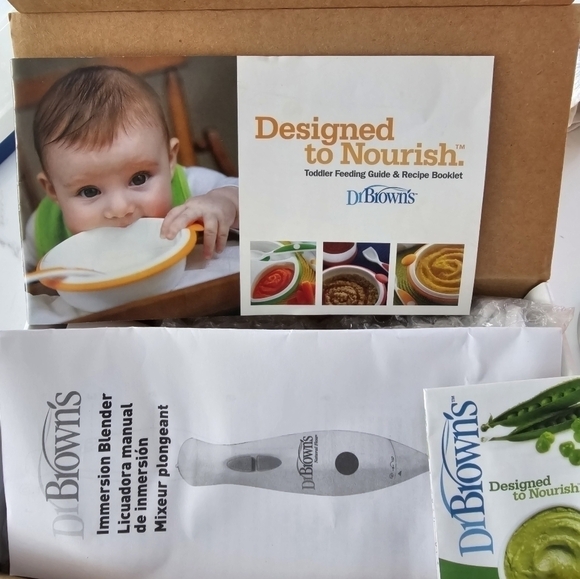 Dr. Brown's Handheld Immersion Puree Baby Food Blender - Picture 3 of 6